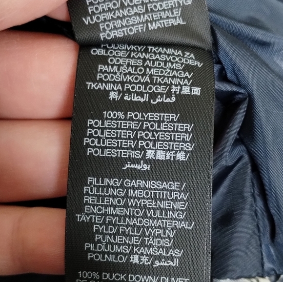 Sweaty Betty Matterhorn Parka Blue Glacier Print Women's size XL - Picture 12 of 12